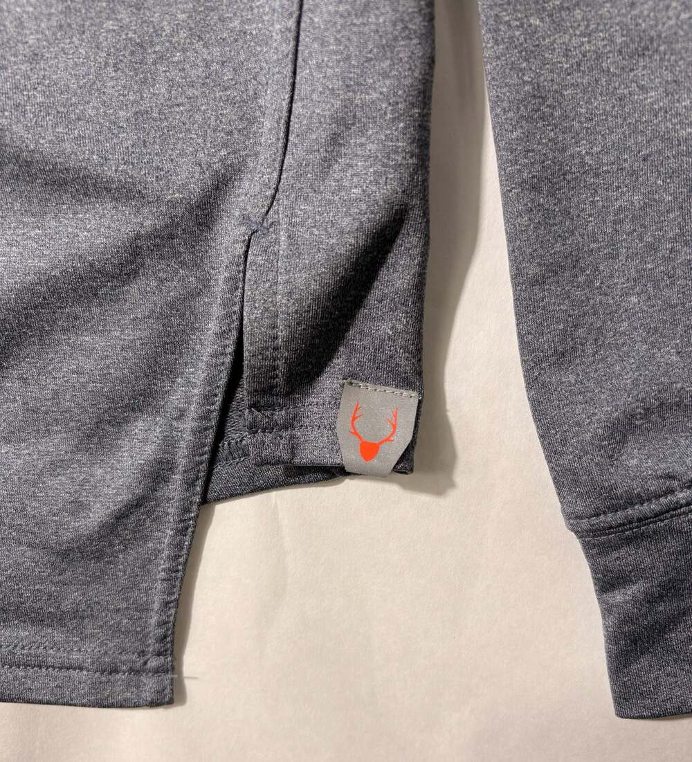 CBUK by‎ Cutter & Buck Women's Performance Long Sleeve Crew Neck Pullover Gray - Picture 5 of 5